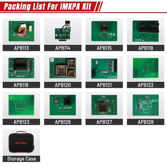 Autel MaxiIM (IMKPA) Key Programming Adapter Kit